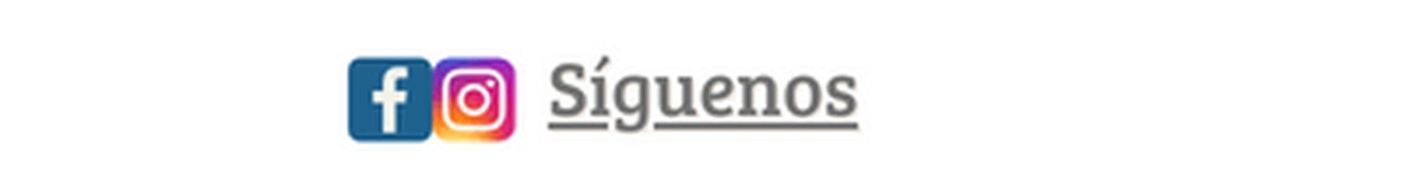 Síguenos en nuestras redes sociales