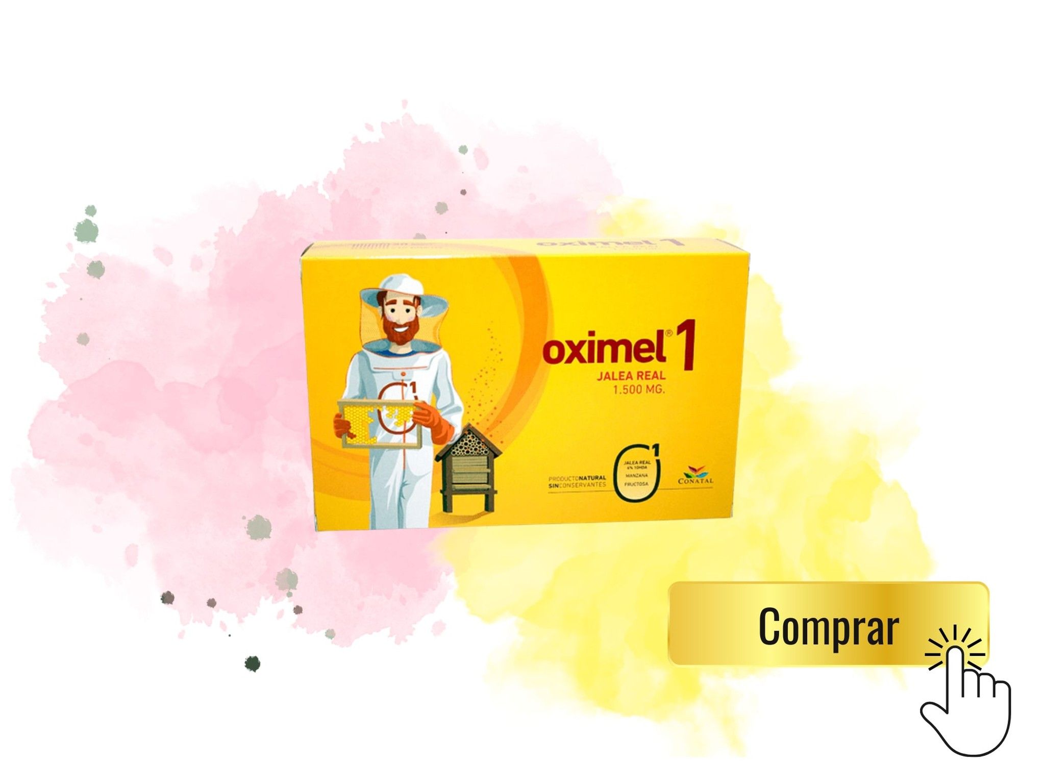 Jalea Real Oximel 1 producto natural sin conservantes