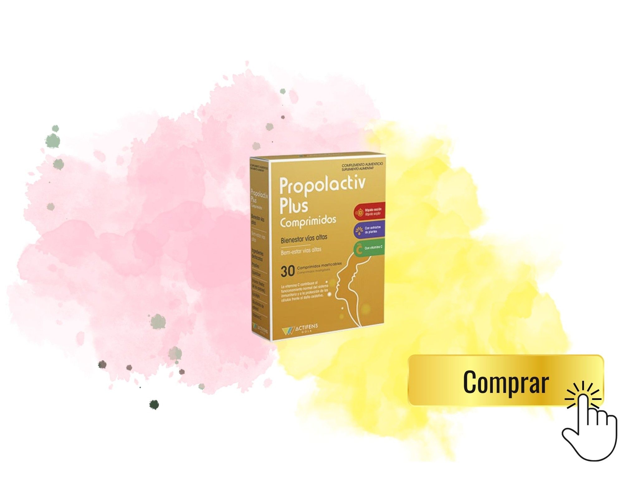 Alivio inmediato del dolor de garganta