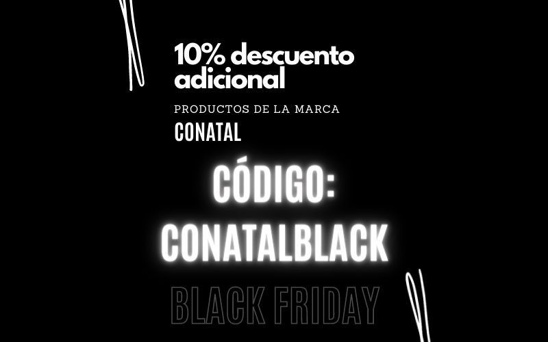 10% descuento adicional Black Friday en Conatal