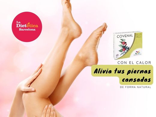 Llega el calor y las Piernas cansadas! en ladieteticabarcelona tenemos el mejor remedio natural para aliviar la pesadez y el dolor.