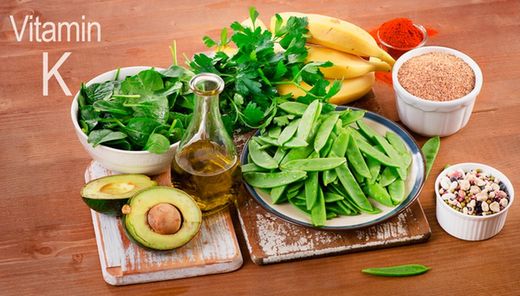 Las funciones de la vitamina K y los alimentos donde se encuentra