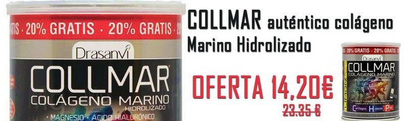 Oferta Collmar colágeno marino hidrolizado ácido hialurónico magnesio, collmar beauty, collmar limón...