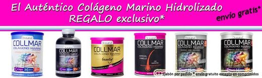 Continuamos ofreciendo el mejor precio en el colágeno marino hidrolizado Collmar, con magnesio, acido hialuronico y vitamina C