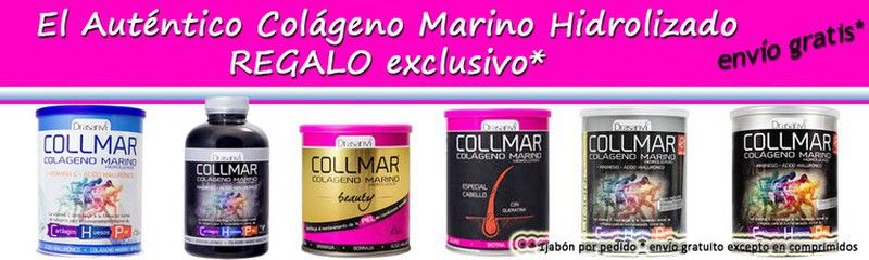 Continuamos ofreciendo el mejor precio en el colágeno marino hidrolizado Collmar, con magnesio, acido hialuronico y vitamina C