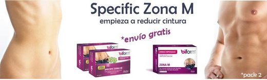 Reduce cintura con Specific Zona M de Dietisa Biform
