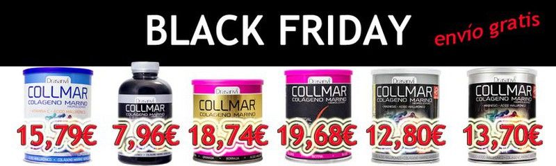 Empieza el Black Friday en LaDieteticaBarcelona.com. Ofertas en Drasanvi Collmar