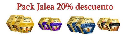 Pack Jalea real. Beneficiate de sus Propiedades a un precio más económico