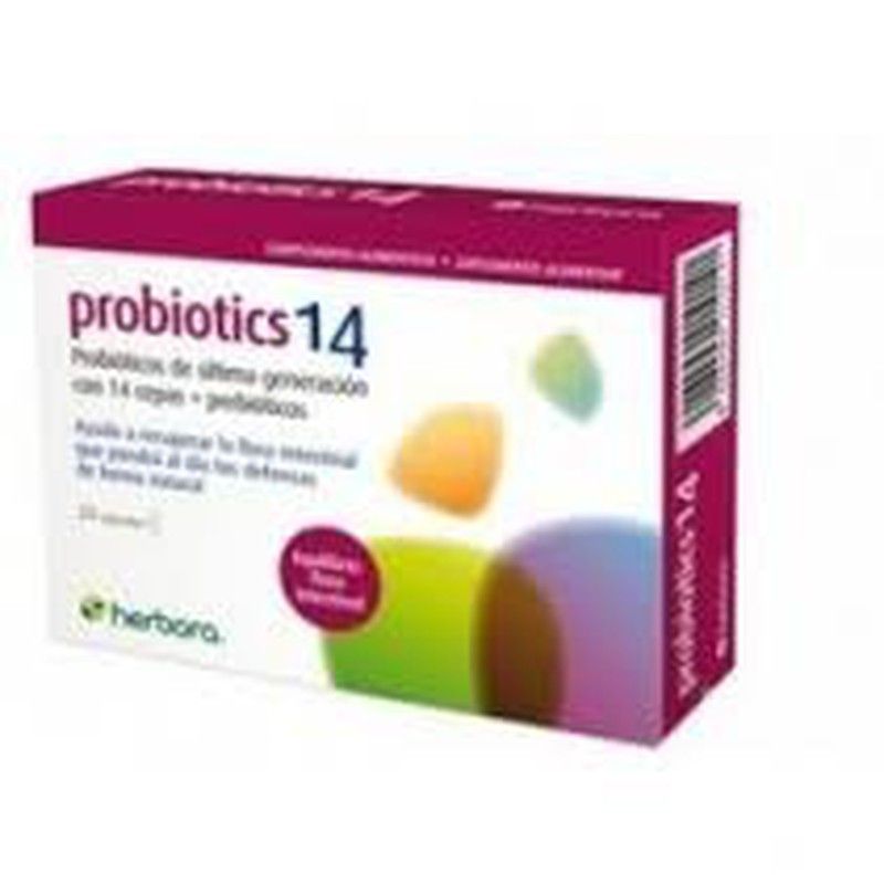 Probiotics 14 24 capsulas Herbora 