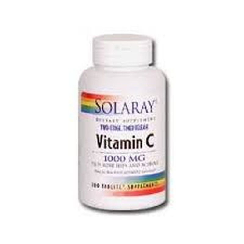 Vitamina C 1000 mg 100 comprimidos Solaray