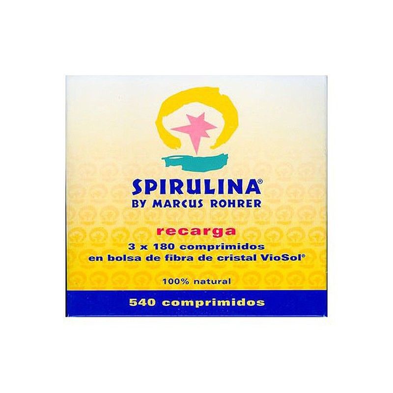 Spirulina Marcus Rohrer 540 comprimidos