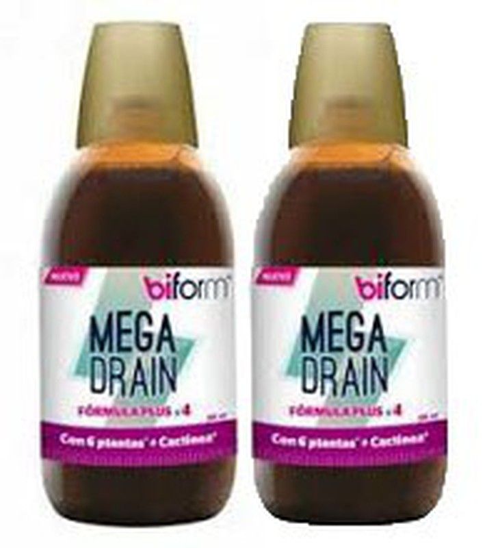 pack 2 Mega Drain Biform Drenante 500 ml Dietisa