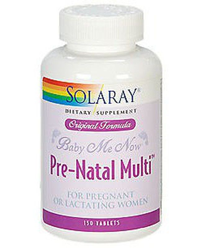Pre-Natal Multi 150 tablets de Solaray