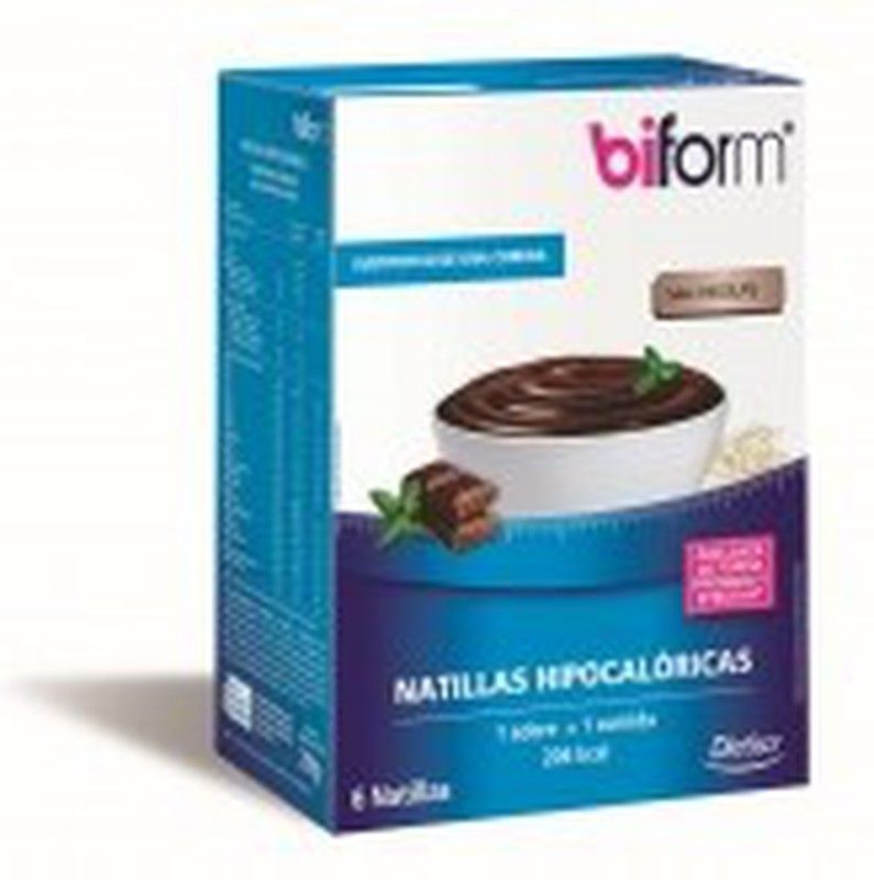 Natillas Biform Chocolate 6 sobres de Dietisa