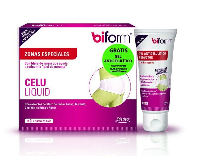 Celuliquid 28 viales + Crema Reductora de Dietisa