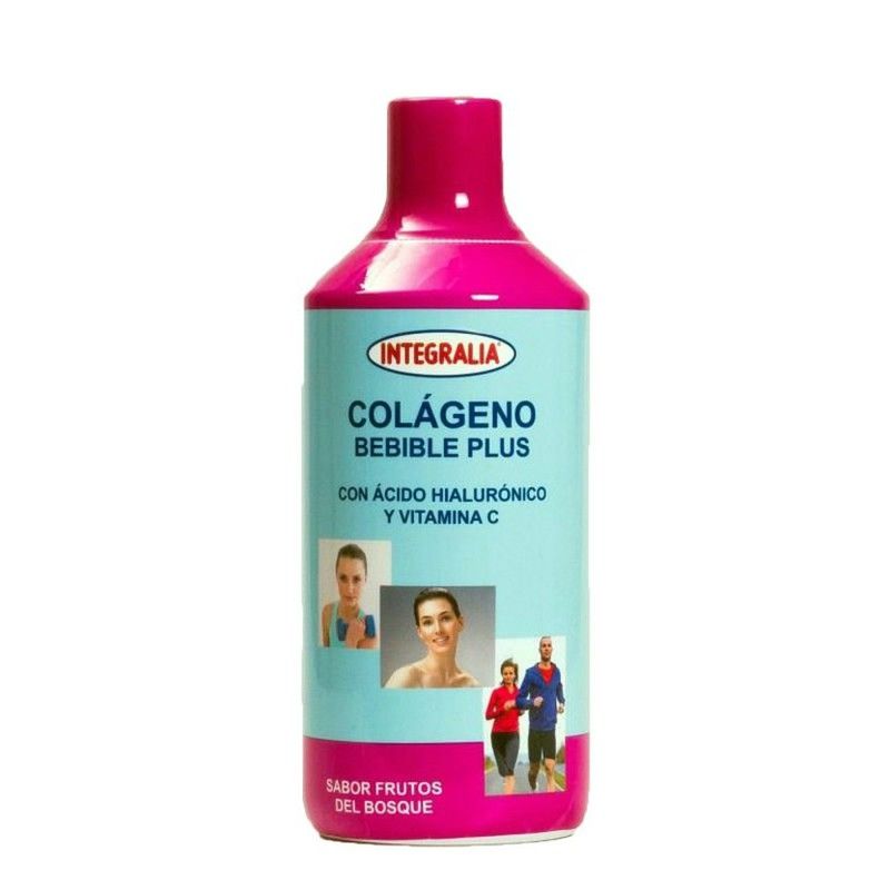 Colágeno bebible Plus 1 Litro con ácido hialurónico y Vitamina C de Integralia