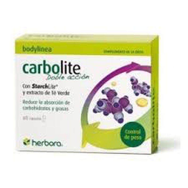 Carbolite 60 cápsulas de Herbora