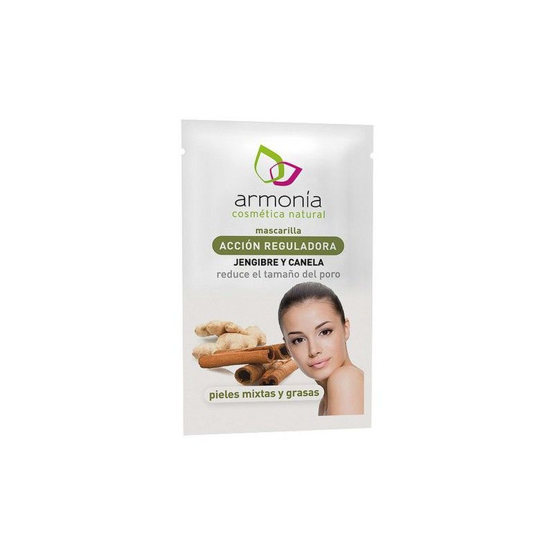 Mascarilla Acción Reguladora de Jengibre y Canela 10 ml de Armonía