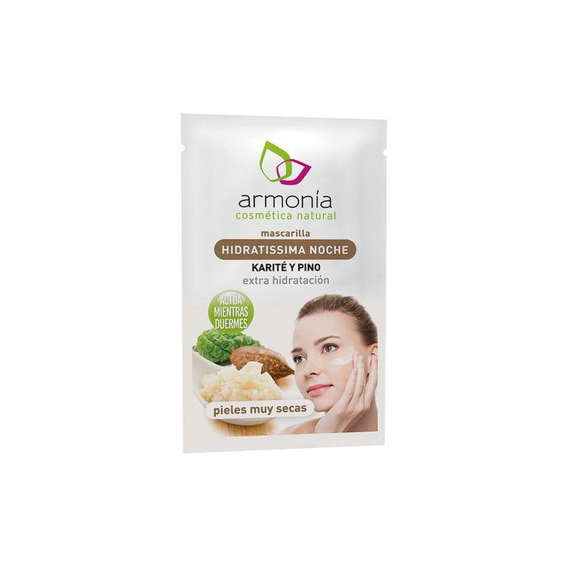 Mascarilla Hidratissima Noche de Karité y Pino 10 ml de Armonía