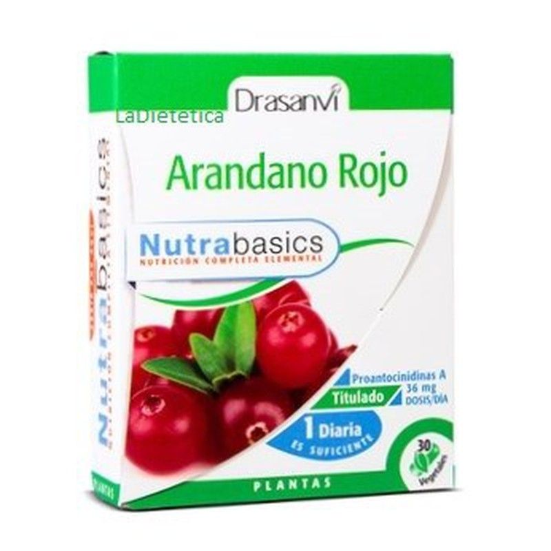 El Arándano Rojo 30 cápsulas de Drasanvi