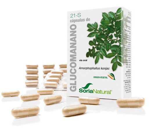 21-s glucomanano 400 mg Soria Natural