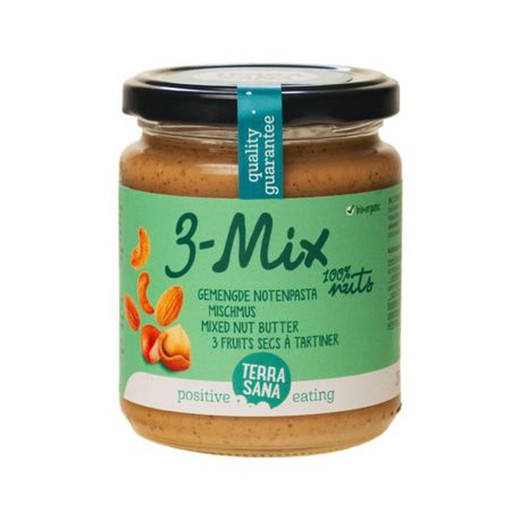 3mix, Crema de Frutos Secos (SIN Cacahuete) 250 G