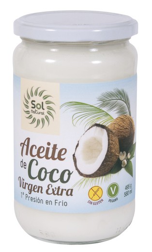 Aceite de Coco Virgen Extra gr ande Bio 580 ml