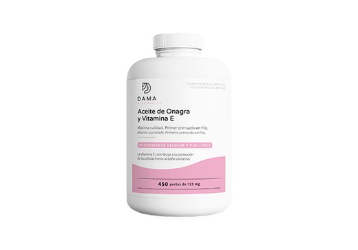 Aceite de Onagra y Vitamina E 450 perlas de Herbora