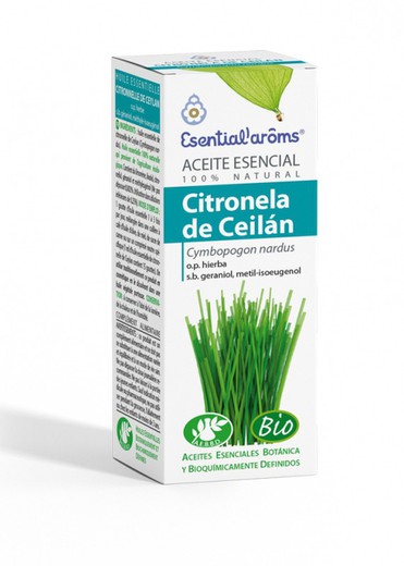 Aceite Esencial Citronela De Ceilan Bio 10 ml de Esential'arôms