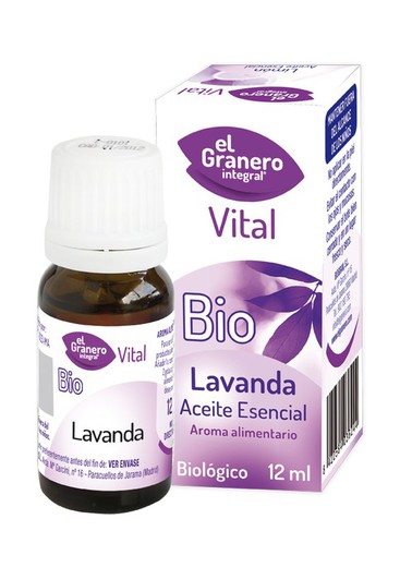 Aceite Esencial Lavanda Bio 12 ml de El Granero