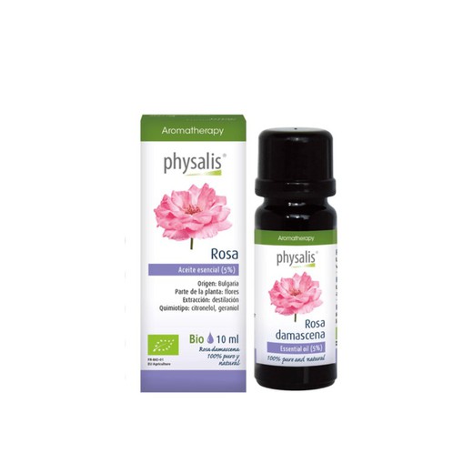 Aceite Esencial de Rosa Bio 5% 10 ml de Physalis