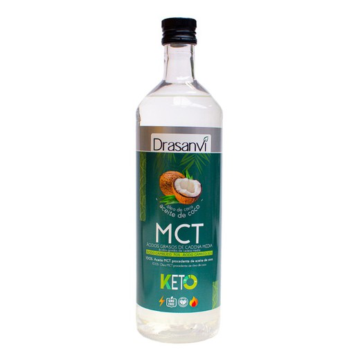 Aceite MCT Coco 1000 ml Keto de Drasanvi