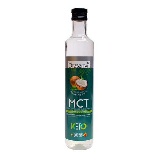 Aceite MCT Coco 500 ml Keto de Drasanvi