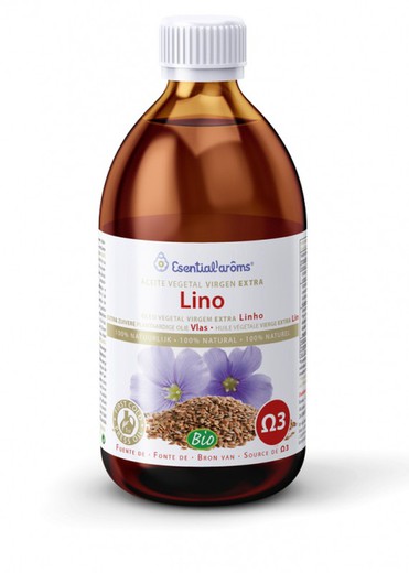Aceite Vegetal Lino Bio 250 ml de Esential'arôms