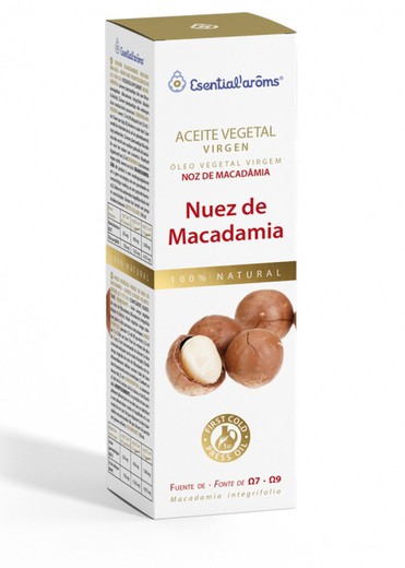 Aceite Vegetal Nuez de Macadamia 100 ml de Esential'arôms