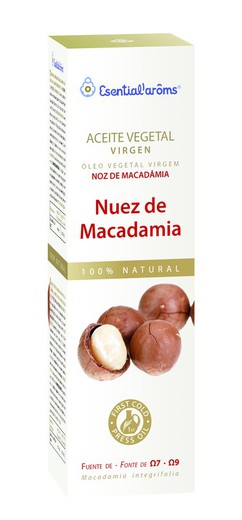 Aceite Vegetal Nuez de Macadamia 1 Litro de Esential'arôms