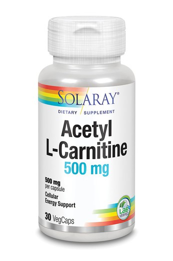 Acetyl L-Carnitina 500 mg 30 Vcaps