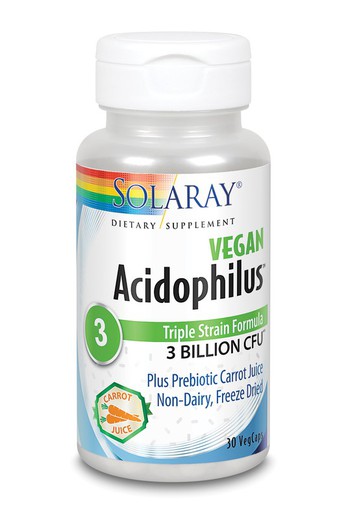 Acidophilus Plus 3 billion  30 cápsulas