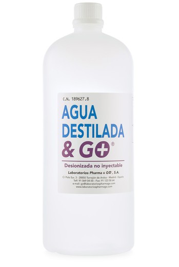 Agua Destilada & Go 1000 ml de Laboratorios Pharma&Go