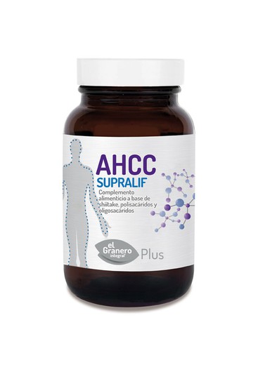 Ahcc Supralif 500 mg 120 cápsulas de El Granero Integral