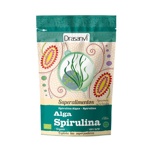 Alga Spirulina Bio 150 gr Súper Alimentos de Drasanvi