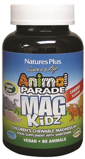 Animal parade magnesio kidz 90 comprimidos masticables
