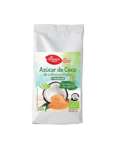 Azúcar de Coco Bio 350 gr de El granero