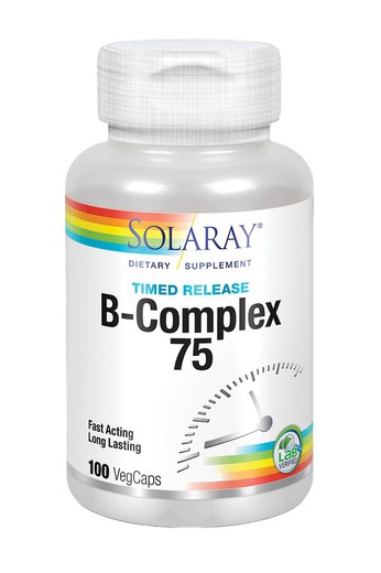B-Complex 75 acción retardada de Solaray
