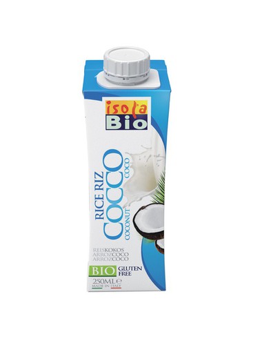 Bebida Mini de Arroz y Coco Bio 250 ml de Isola Bio