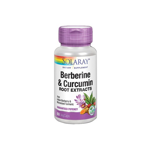 Berberine & cúrcuma 600 mg 60 cápsulas