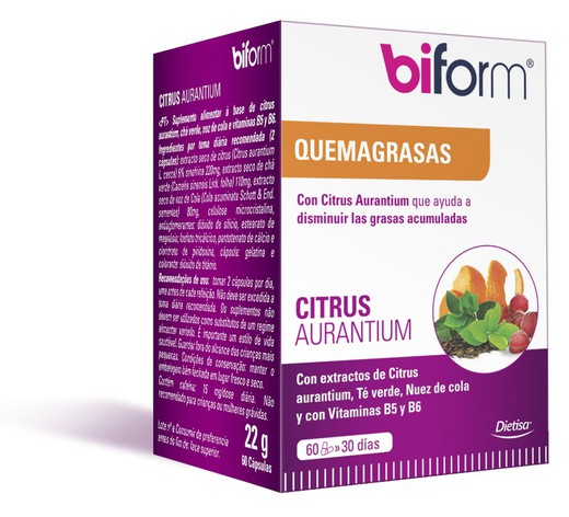 Biform Citrus Aurantium 60 Cápsulas