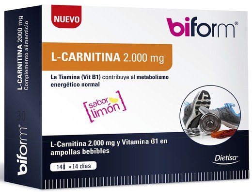 Biform L-Carnitina 2000 mg 14 Viales