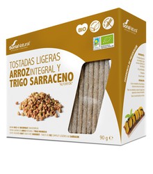 Bio Tostadas de Arroz y Trigo Sarraceno de Alecosor