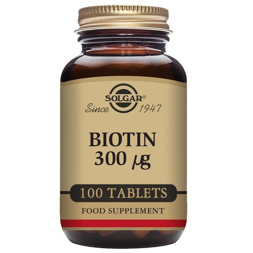 Biotina 300 mcg 100 comprimidos